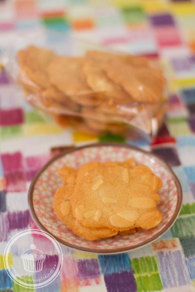 Almond Tile Cookies